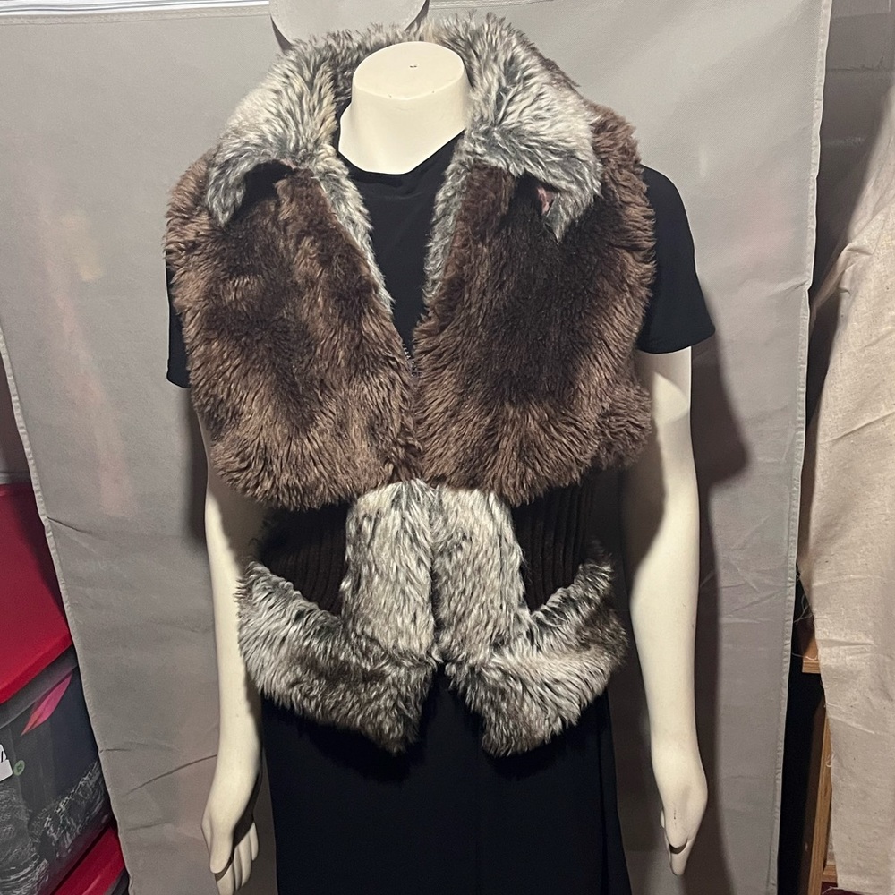 Hendi S/M Faux Fur Vest